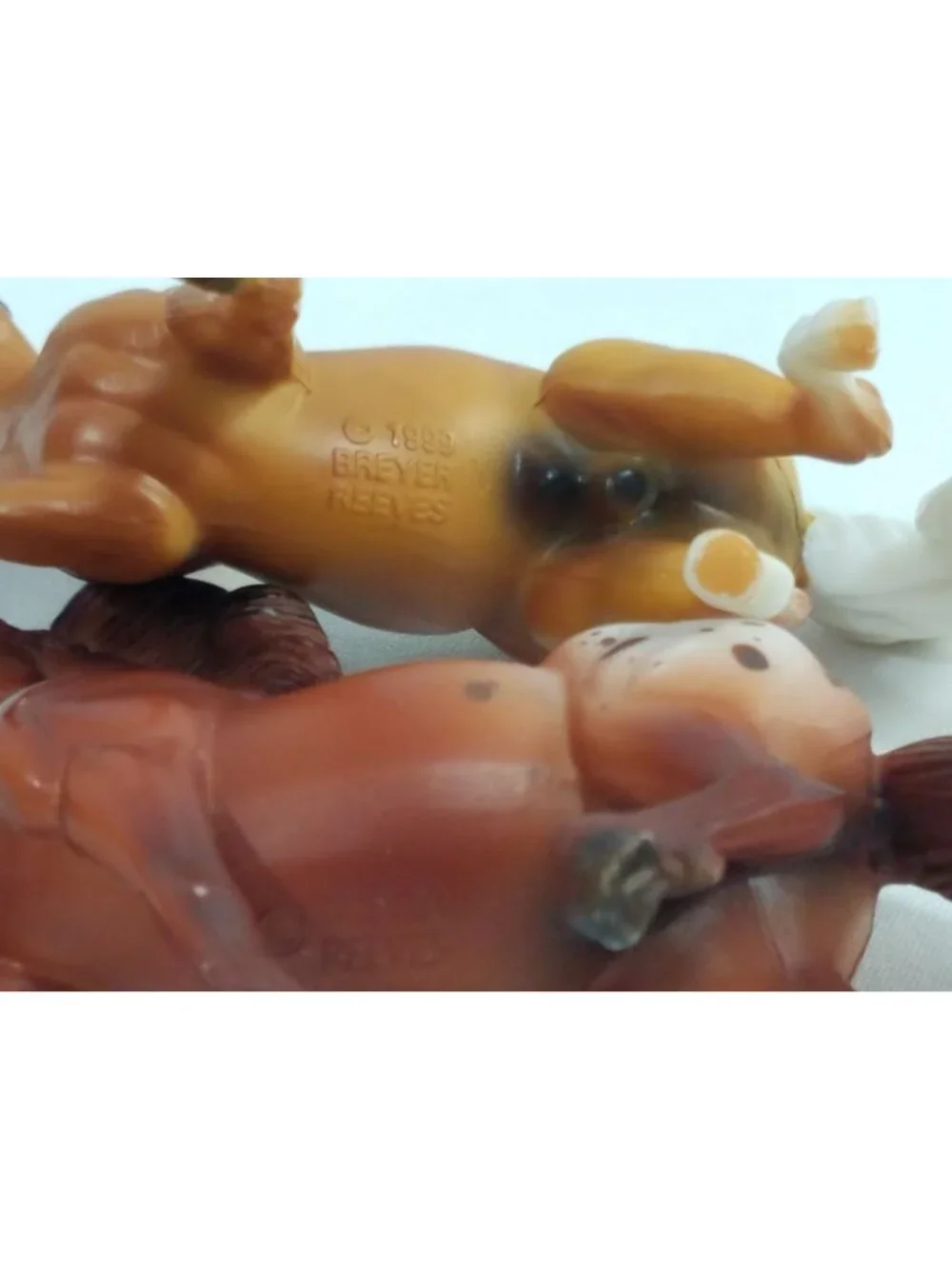 Breyer Reeves  Horse Figures Minis Set Of 6 Realistic Miniature Figurines 2.5